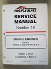 Oem 1996 Mercury/mercruiser Sterndrive Service Manual #16 90-823224--2 Used. Price: $34.99.