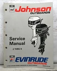 1992 Omc Johnson Evinrude "et" Thru Outboard Service Manual P/n 508281 Used. Price: $24.00.