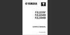 Yamaha F(L)225F, F(L)250D And F(L)300B Workshop Repair Service Manual New. Price: $64.99.