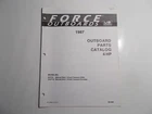 1987 Marine Force Outboard Motor 4HP Parts Catalog Ob 4096 Used. Price: $9.95.