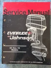 Johnson Evinrude 507547 Service Manual "cd" 60 Thru V6 Models Used. Price: $44.95.