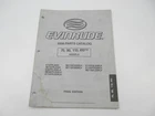 5001017 Omc Evinrude Outboard Parts Catalog 75 90 115 Ffi 2000 Used. Price: $10.95.