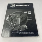 2018 Mercury 240 Efi Jet Service Manual 90-8M0122848 Used. Price: $19.99.