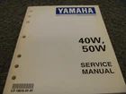 1998-2001 Yamaha C40TLRW C40TLRX C40TLRY Outboard Service Manual 1999 2000 Used. Price: $139.30.