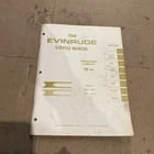 1968 Evinrude 4486 Service Manual Speedifour Starflite 85 Hp Models Omc Used. Price: $20.00.