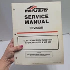 Mercruiser 90-823224940, Service Manual Revision (efi) Mcm 454/502 & Mie Used. Price: $10.00.
