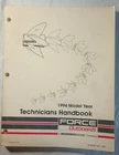 Mercury Force 90-823871940 8/1993 1994 Model Year Technicians Handbook Used. Price: $12.95.