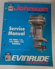 Johnson Evinrude Omc Outboard 88 Thru 175 Cross 1989 Service Manual 507874 Used. Price: $38.99.