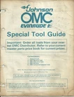 Omc Johnson Evinrude Outboard Marine 1985 Special Tool Guide P/n 395402 Used. Price: $29.99.