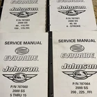 Johnson & Evinrude 2000 Electric Outboards Service Manuals 787060/061/063/064 Used. Price: $50.00.