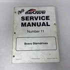 Oem Mercury Factory Service Manual 90-17431-4 Mercruiser 11 Bravo Sterndrives 98 Used. Price: $21.00.