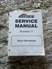 1998 Mercruiser Bravo Sterndrives #11 Service Manual 90-17431-4 Mint Used. Price: $29.99.