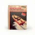 Clymer Mercruiser Stern Drive Shop Manual 1964-1985 Also Inc. 1986-1987 Trs Used. Price: $18.99.
