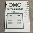 1981 Omc Service Manual 70 / 75 Models Evinrude Johnson Outboard Repair 392074 Used. Price: $44.99.
