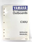 Yamaha Outboards C30U Service Manual LIT-18616-01-51 / 290254 Used. Price: $20.88.
