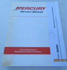 Mercury Mercruiser #3-4, L6 & V8 Engines Service Manual P/n 90-95693 Used. Price: $96.81.