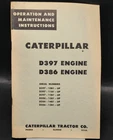 Caterpillar D386 D397 Engine Operation & Maintenance Manual Various Sn Good. Price: $23.95.