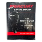 Mercury 90-866917, 40/50/60 Bigfoot Jet Efi Fourstroke Service Manual Used. Price: $66.99.