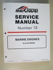 Oem 2001 Mercury/mercruiser Sterndrive Service Manual #12 90-814099--2 Used. Price: $34.99.