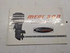 Mercury 500 Outboard Motor Operation And Maintenance Manual Book 1966 Used. Price: $42.75.