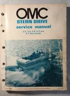 Omc Stern Drive 983441 1983 2.5/3.0/3.8/5.0/5.7 Litre Models Service Manual Used. Price: $22.95.