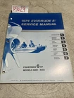 1974 Evinrude Fisherman Hp Models 6402 - 6403 Service Repair Manual P/n: 5013 Used. Price: $23.63.
