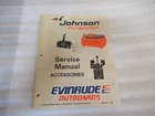 1996 Johnson Evinrude Outboards Accessories Service Manual P/n 507270 Used. Price: $10.72.
