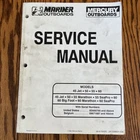 1996 Mercury/mariner 45 Jet 50/55/60 Hp Models Service Manual 90-817643R1 Oem Used. Price: $24.99.