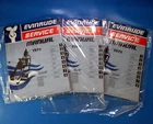 1975 Set Evinrude Outboard Vintage Manuals 9.9 25 Hp # 5090 5091 5092 Clean Used. Price: $82.50.