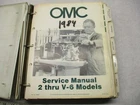 394607 Omc Evinrude Johnson Outboard Service Manual Binder For 1984 2 Thru V-6 Used. Price: $65.95.