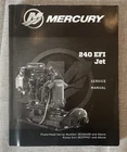 2018 Mercury Marine 90-8M0122848 240 Efi Jet Factory Service Manual Used. Price: $28.99.