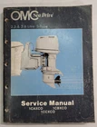 1985 Omc Sea Drive 2.5 & 2.6 Litre S-type Service Manual P/n 507513 Used. Price: $20.00.