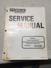 Force Outboards 90-831250, 1996 Models 40/50 Hp Service Manual Used. Price: $36.00.