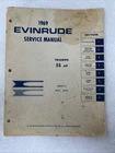 1969 Evinrude Triumph Hp Models 55972 55973 Service Manual P/n: 4597. Price: $45.58.
