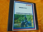 2009-2011 Yamaha Grizzly 550-700 Atv Factory Service Manual Binder YFM5FGY YFM7F New. Price: $53.44.