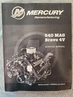 Mercury 90-8M0090434 540 Mag Bravo 4V Service Manual New. Price: $23.65.
