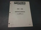 Service Manual Force Outboard Motor 4 Hp Used. Price: $22.95.