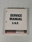 Force Outboards Service Manual 5 H.p. (90-823263 793) Used. Price: $19.95.