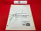 1963 Johnson 40 Hp Parts Catalog Sea Horse Electric 379272 RD-RDL-25D Used. Price: $14.99.
