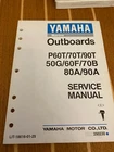 Yamaha 50G 60F 70B 75C 90A Engine 10/94 Edition Service Manual Used. Price: $30.99.
