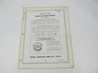 SM466-1 1965 Vintage Sears 35 Hp Electric Outboard Owner Guide & Parts Catalog Used. Price: $21.95.