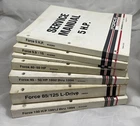 (7) Force Outboards Service Manuals 9.9, 15, 35, 45, 50, 85, 125, 150HP, Used. Price: $90.30.