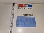 1970S Evinrude Hp Outboard Owners Manual 6102 6103 Excellent Condition Used. Price: $10.00.