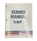 Force Outboards Service Manual 5 Hp 90-823263 Used. Price: $7.95.