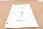 Johnson PO-15 Model Oem Parts Catalog 375732 Used. Price: $5.00.
