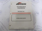 1996 Mercury Mercruiser Stern Drive Units Technicians Handbook 90-806534960 Used. Price: $14.95.