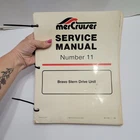 90-17431-1 189 Mercury Mercruiser #11 Bravo & 2 Stern Drive Service Manual Used. Price: $15.00.