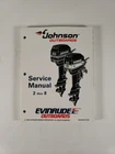 "eo" 2 Thru 8 Service Manual Johnson Evinrude Outboards, Omc (p/n 503145) 1995 Used. Price: $24.95.