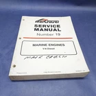 Mercury Mercruiser Service Manual #19 V-8 Diesel Marine Engines 90-823227 Used. Price: $20.00.
