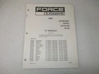 OB4194 Force Outboard Parts Catalog 1988 50 Hp Models Used. Price: $10.85.